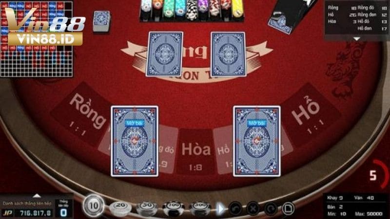 Rồng Hổ Online - Tìm Hiểu Luật Chơi Chi Tiết Nhất Tại Casino VIN88 Ưu tiên hàng đầu cược cửa rồng hoặc hổ