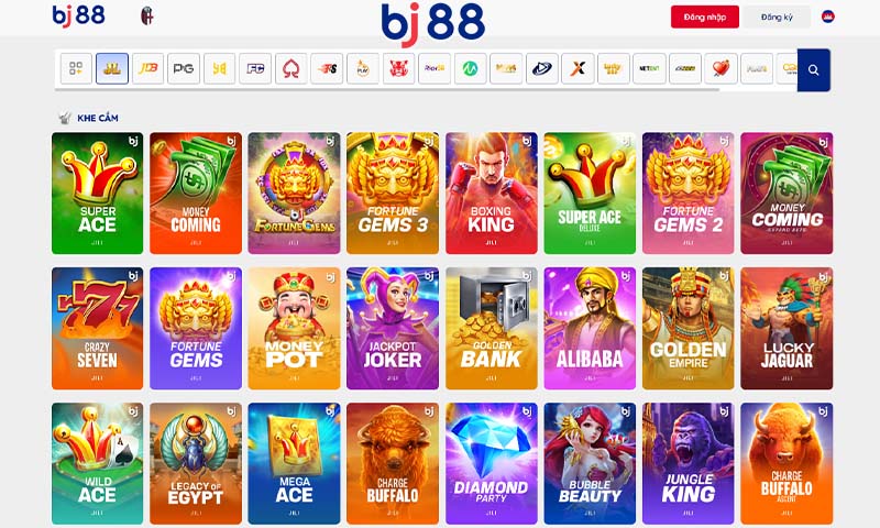 Nổ Hũ BJ88 có đa dạng trò chơi với đủ mọi chủ đề