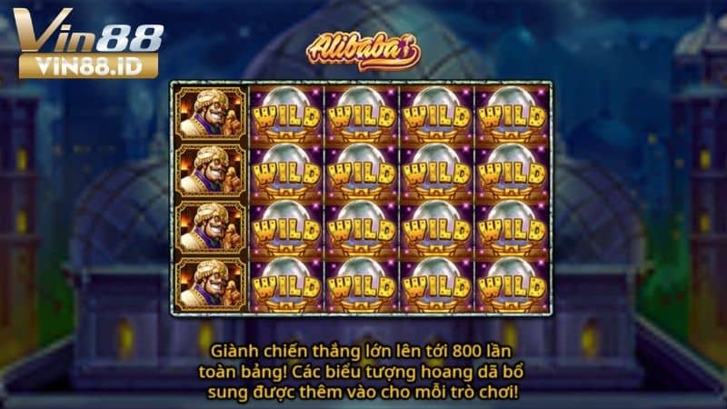 Nổ Hũ Alibaba - Trò Chơi Hấp Dẫn Với Tỷ Lệ Thưởng Khung Tại Nổ Hũ VIN88 Giới thiệu về nổ hũ Alibaba tại VIN88