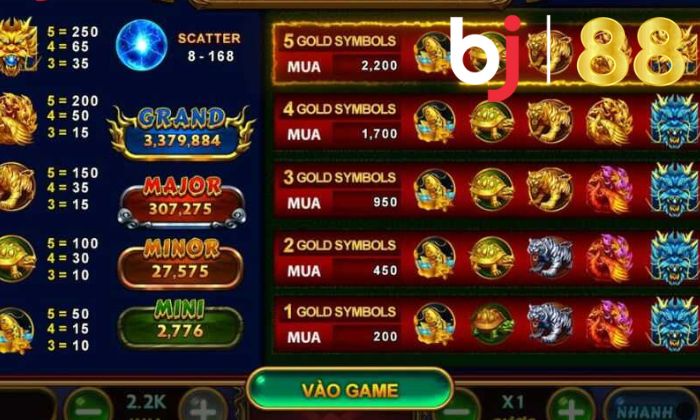 Hệ thống combo trúng thưởng hấp dẫn
